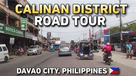 Detailed Road Map of Calinan District .